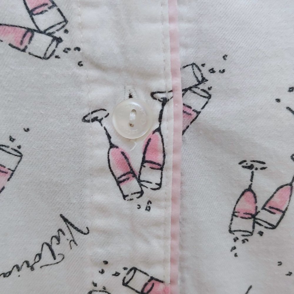 Victoria's Secret Flannel w Embroidered Pocket - Picture 8 of 10